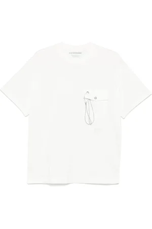 and wander Camiseta con logo estampado