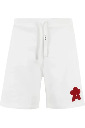 A PAPER KID Bermudas con logo estampado