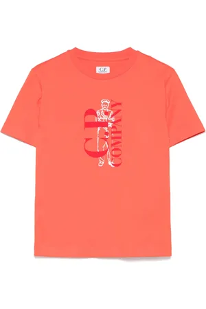 C.P. Company Camiseta con logo estampado