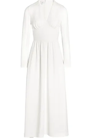 Giambattista Valli Vestido con cuello en V