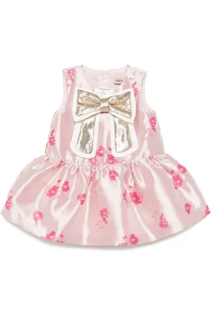 HUCKLEBONES LONDON Vestido tubo y pololos Guilded con lazo