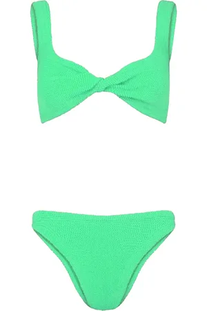 Hunza G Bikini Juno con efecto arrugado