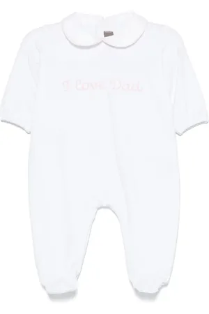 LITTLE BEAR Pijama con eslogan bordado