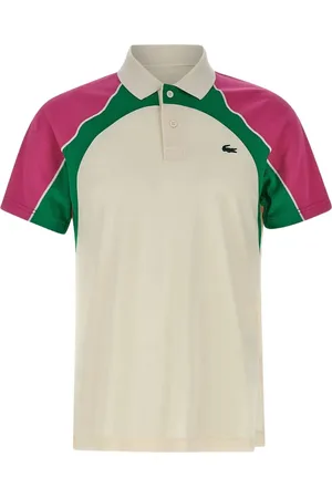Lacoste Polo con parche del logo