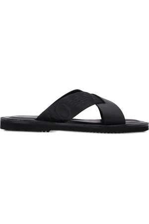 Emporio Armani Sandalias con tira del logo