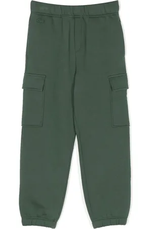 Lacoste Pantalones de chándal con logo en relieve
