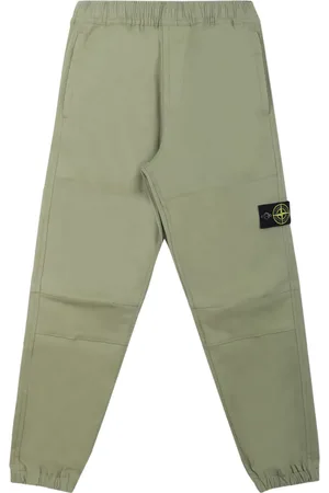 Stone Island Pantalones con distintivo Compass