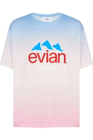 Balmain Camiseta con efecto degradado de x Evian