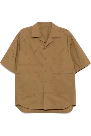 CROQUIS Camisa con detalles de rombos