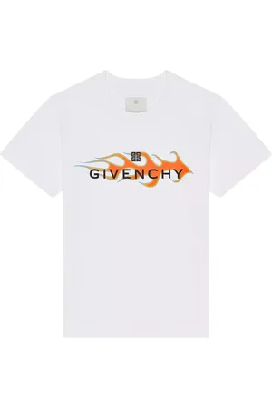 Givenchy Camiseta Flames Logo