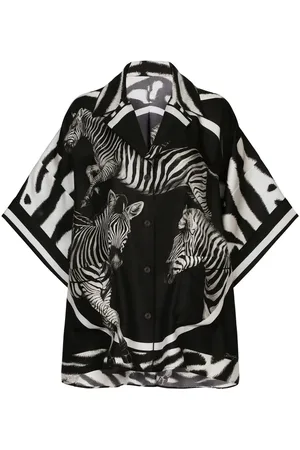 Dolce & Gabbana Camisa con estampado de cebra