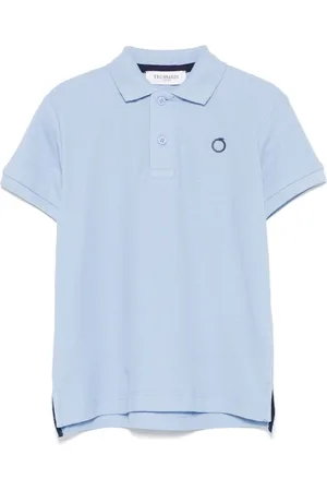 Trussardi Polo con aplique del logo