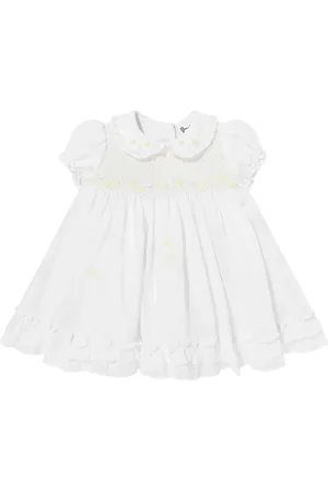 Sarah Louise Vestido con cuello fruncido