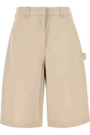 Max Mara Bermudas de algodón