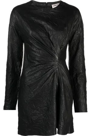 Zadig & Voltaire Vestido corto Rixina fruncido