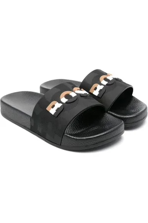 HUGO BOSS Sandalias con logo en relieve