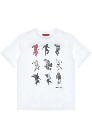 Kusikohc Camiseta con estampado gráfico