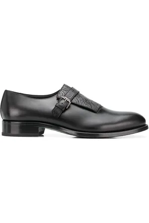 Etro Zapatos monk con lengüeta con motivo