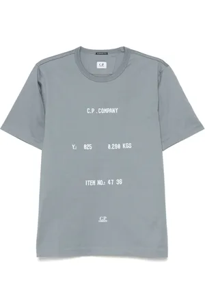 C.P. Company Camiseta de tejido jersey con logo tipográfico