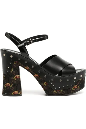 Prada Sandalias con motivo barroco