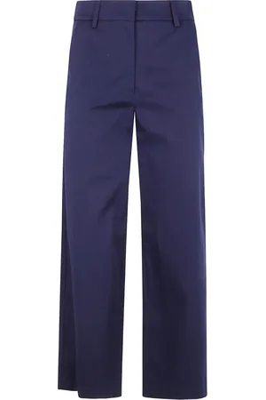 DRHOPE Pantalones rectos con pinzas