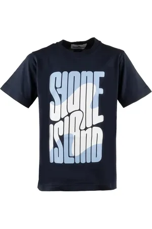 Stone Island Camiseta con logo estampado