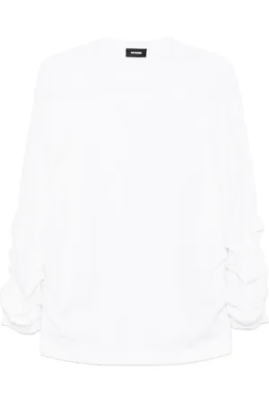We11 Done Camiseta con logo bordado