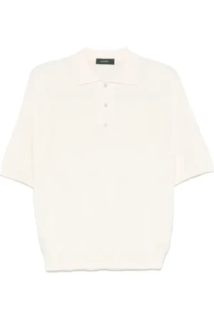 ZANONE Polo de punto fino