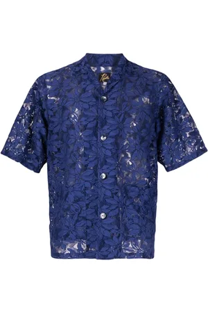 Pins & Needles Camisa con botones y encaje floral