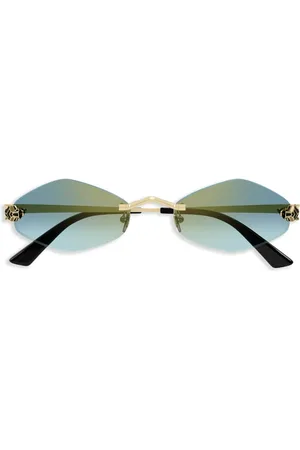 Cartier Gafas de sol Panthere con montura geométrica
