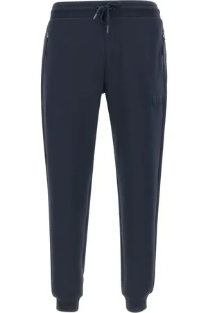 EA7 Pantalones de chándal con parche del logo