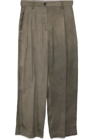 ZIGGY CHEN Pantalones anchos Collaged