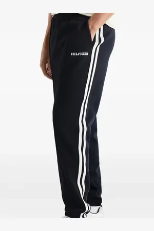 Tommy Hilfiger Pantalones de chándal con detalle a rayas