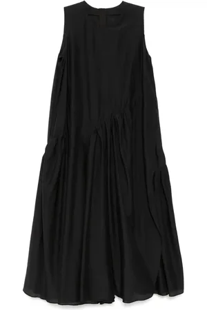 JNBY Vestido plisado con dobladillo asimétrico
