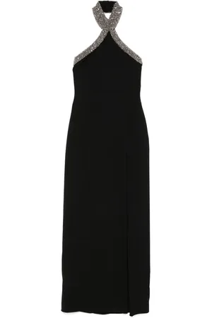 Tom Ford Vestido largo con cuello halter