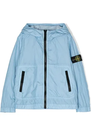 Stone Island Chaqueta con capucha y distintivo Compass