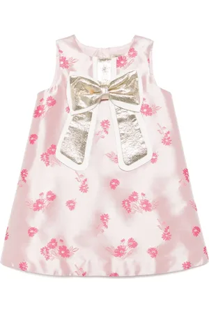 HUCKLEBONES LONDON Vestido tubo Guilded con lazo