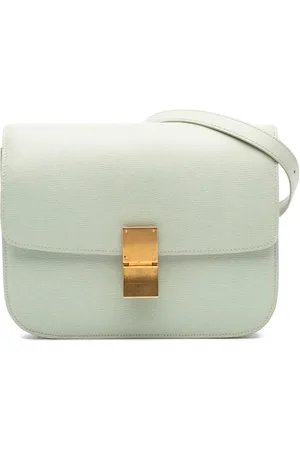 Céline Bandolera Classic Box mediana en piel de becerro 2017