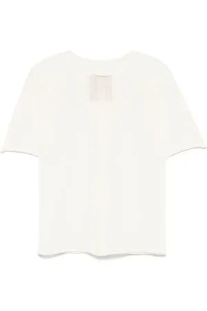 UMA WANG Camiseta con diseño fruncido