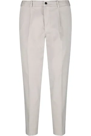 Biagio Santaniello Pantalones rectos con pinzas