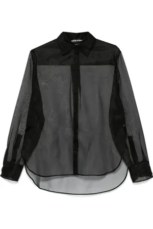 DAVID KOMA Camisa de organza