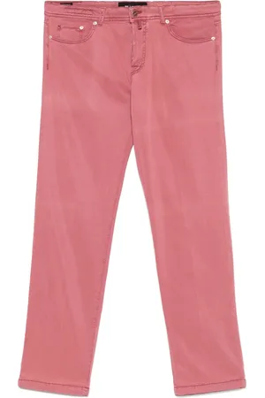 Kiton Pantalones con parche del logo