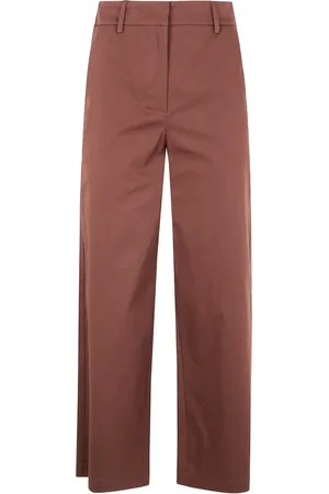 DRHOPE Pantalones rectos con pinzas