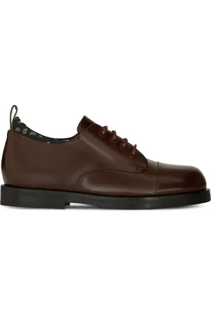 Etro Zapatos Derby con motivo de cachemira