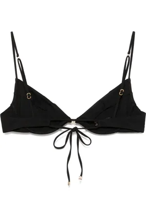 Kiki de Montparnasse Top de bikini con cordones