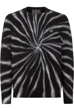 Philipp Plein Jersey con estampado tie-dye