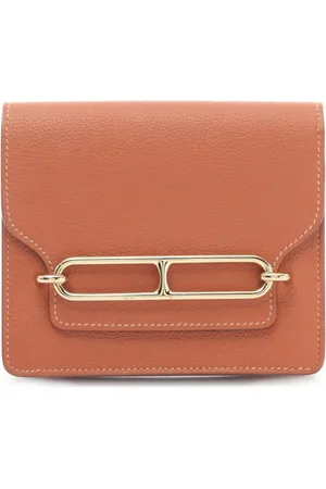 Hermès Billetera Lawris slim Flash Blue Frida plegable 2021