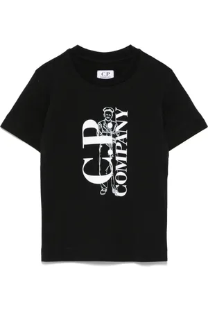 C.P. Company Camiseta con logo estampado