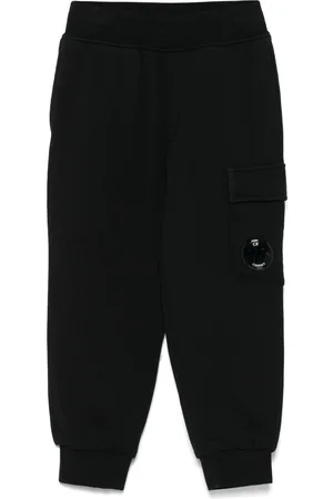 C.P. Company Pantalones de chándal con detalle Lens