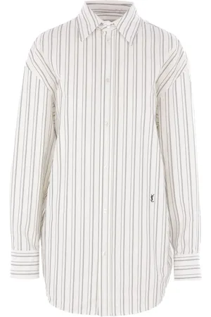 Saint Laurent Camisa a rayas